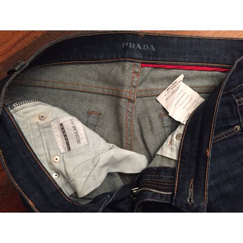 jeans uomo prada